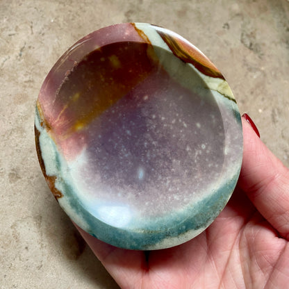 Polychrome Jasper Bowl 8.5CM