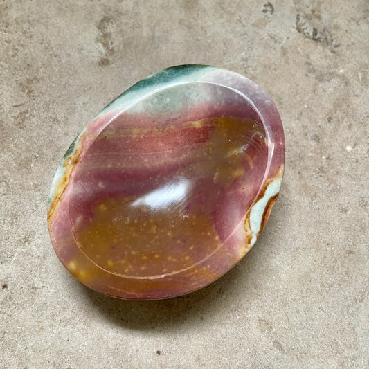 Polychrome Jasper Bowl 8CM