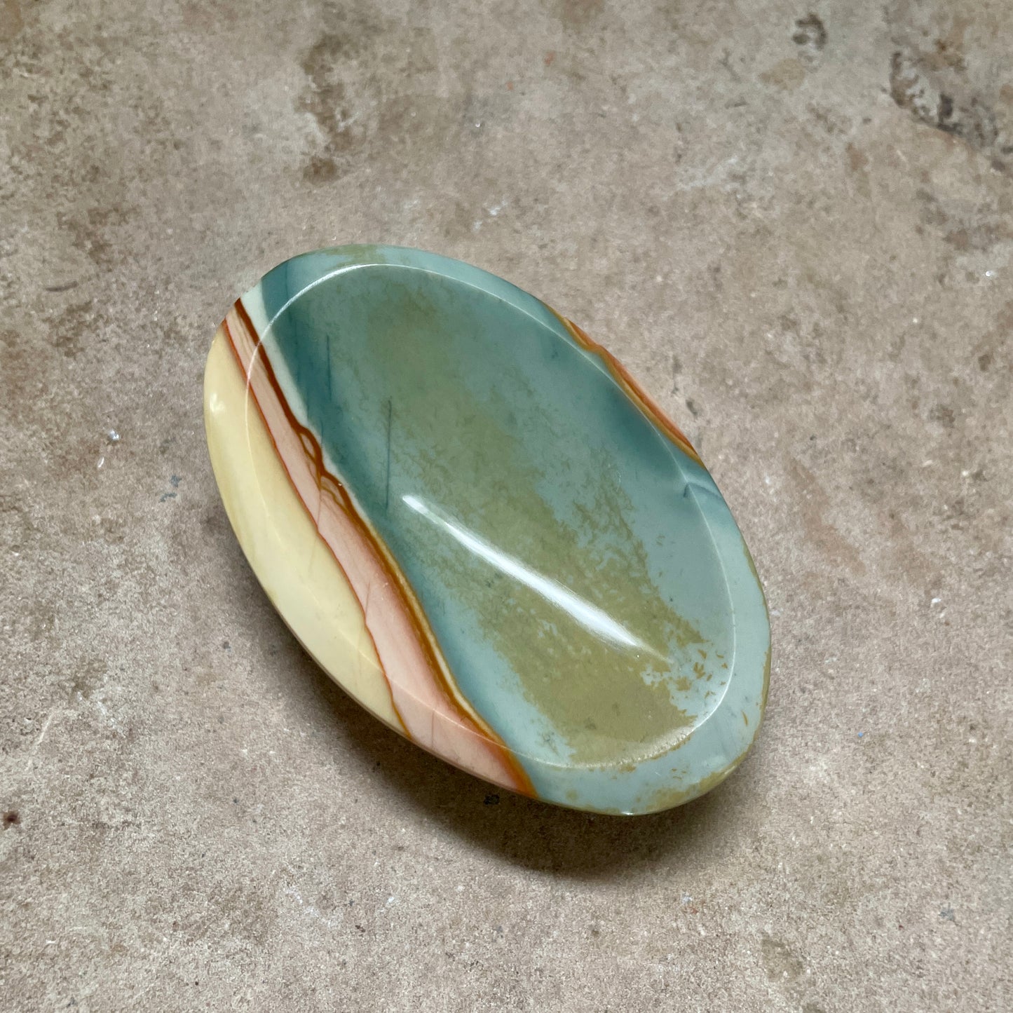 Polychrome Jasper Bowl 8CM