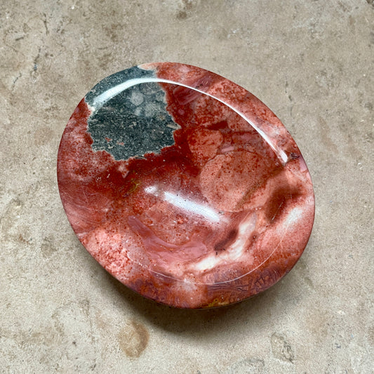 Poly chrome Jasper Bowl 8.5CM