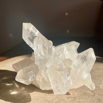 Clear Quartz cluster 12CM