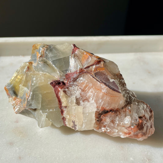 Rainbow calcite rough - RC2