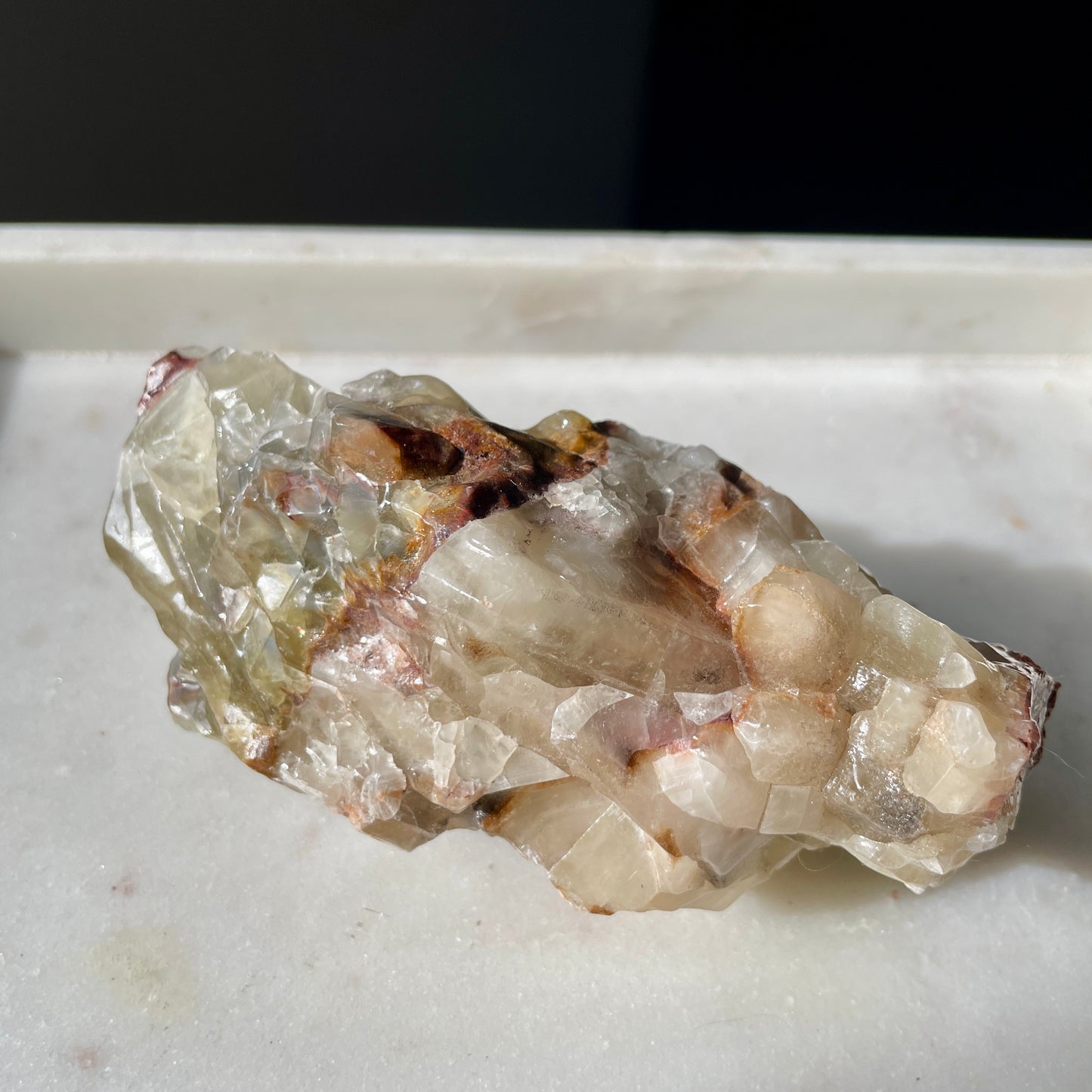 Rainbow calcite rough - RC5