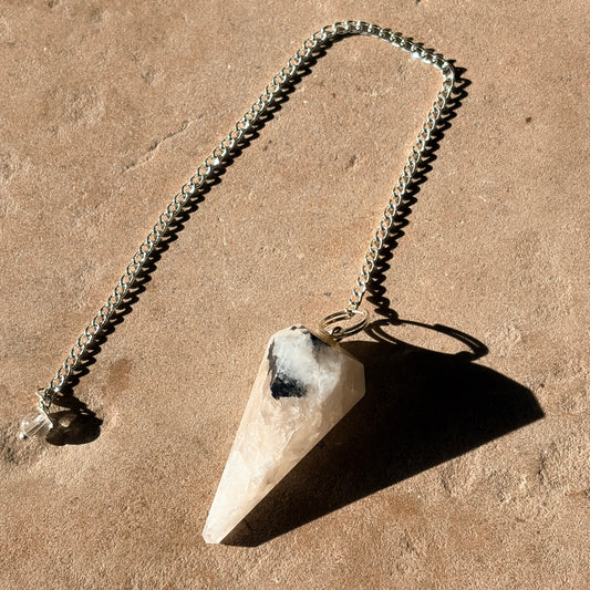 Rainbow Moonstone pendulum