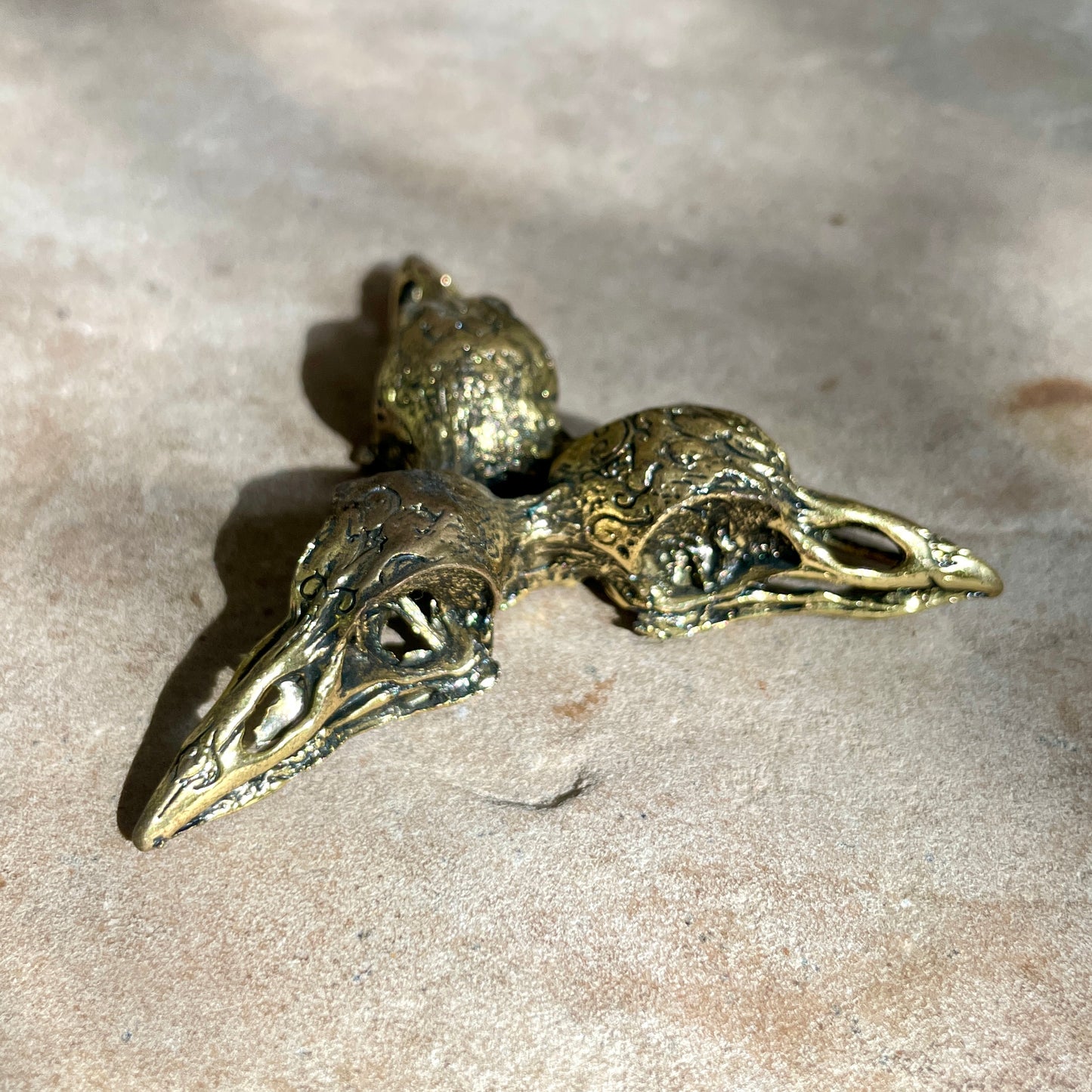 RAVEN SPHERE STAND - BRONZE