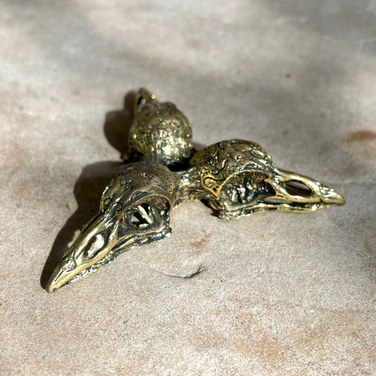 RAVEN SPHERE STAND - BRONZE