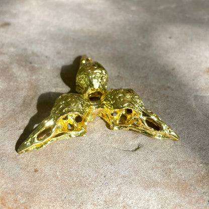 RAVEN SPHERE STAND - GOLD