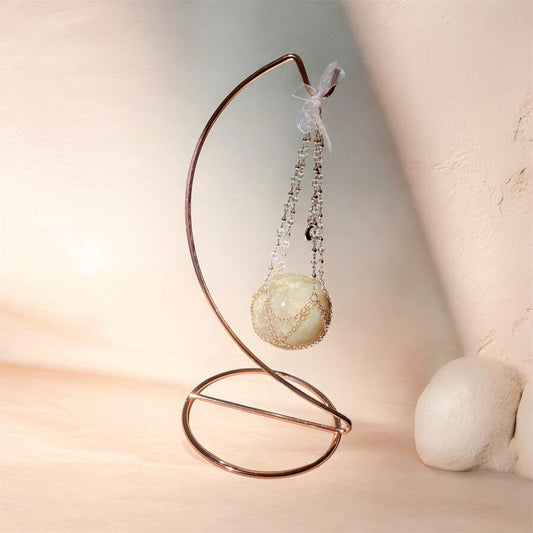 Hanging Sphere stand - Rose Gold