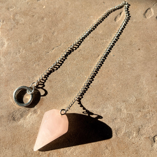 Rose Quartz pendulum