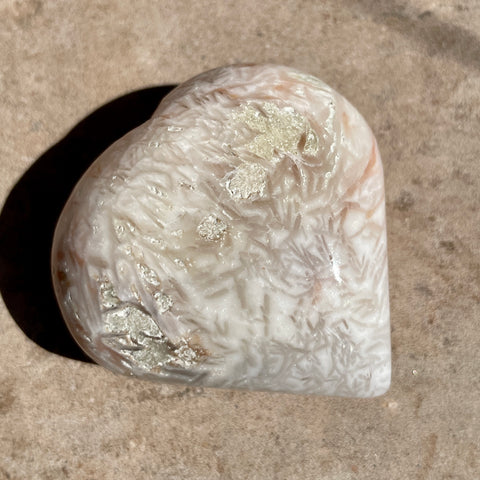 Scolecite Heart 5CM - SC11
