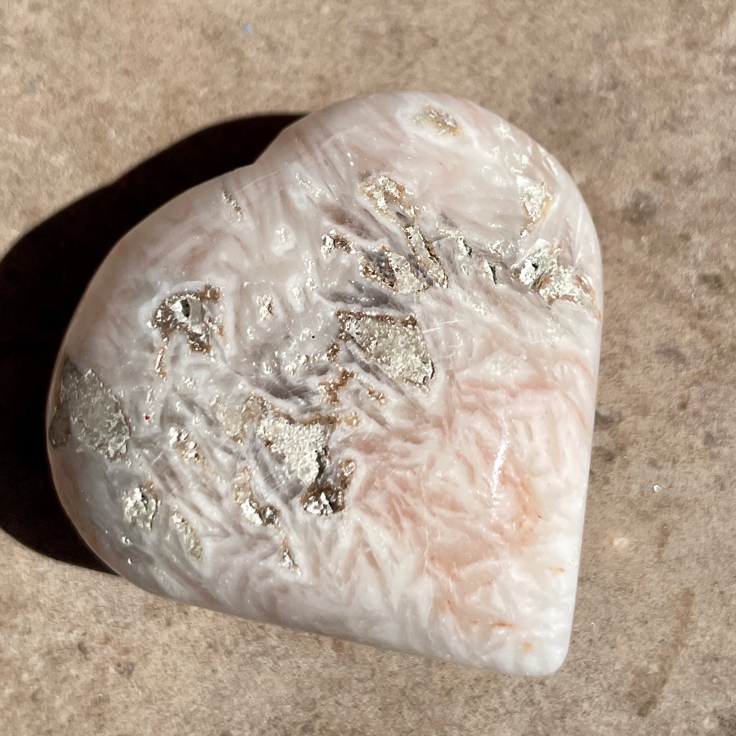 Scolecite Heart 5CM - SC11