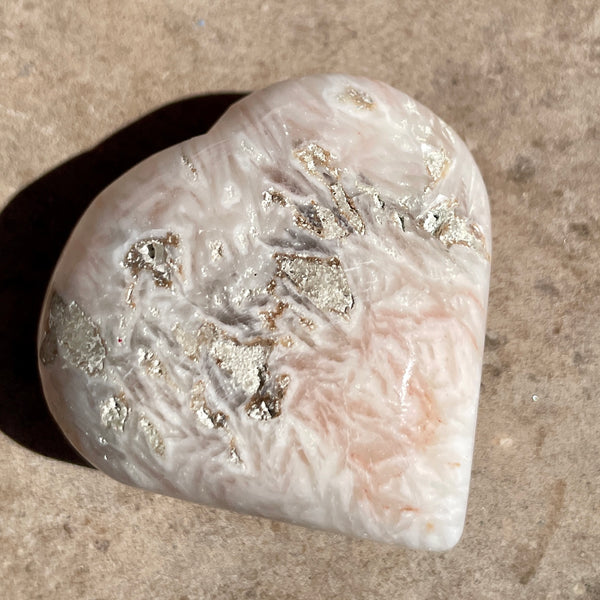 Scolecite Heart 5CM - SC11