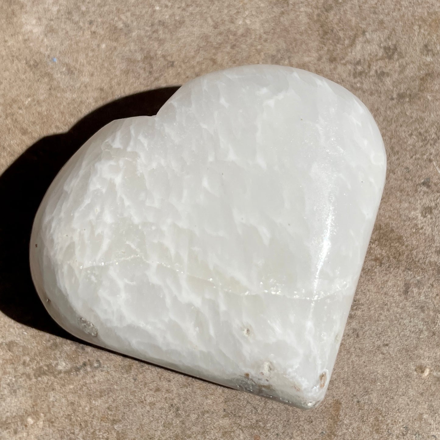 Scolecite Heart 5CM - SC7