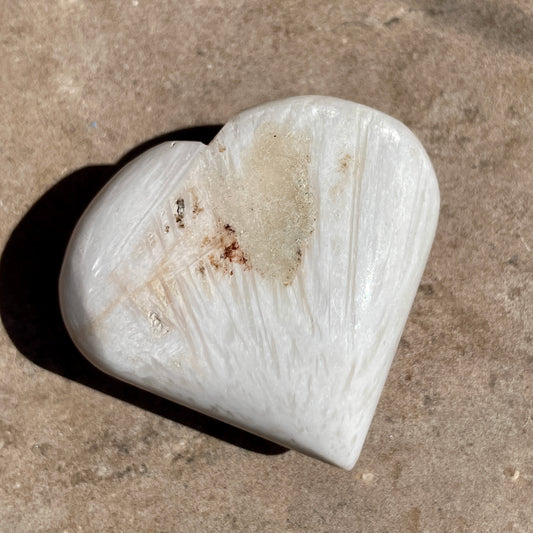 Scolecite Heart 5CM - SC9