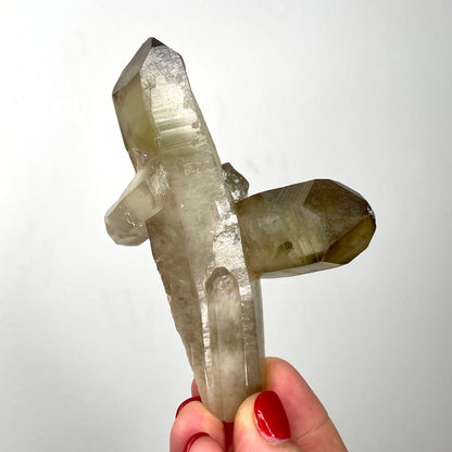 Citrine Smoky Cross - 11CM