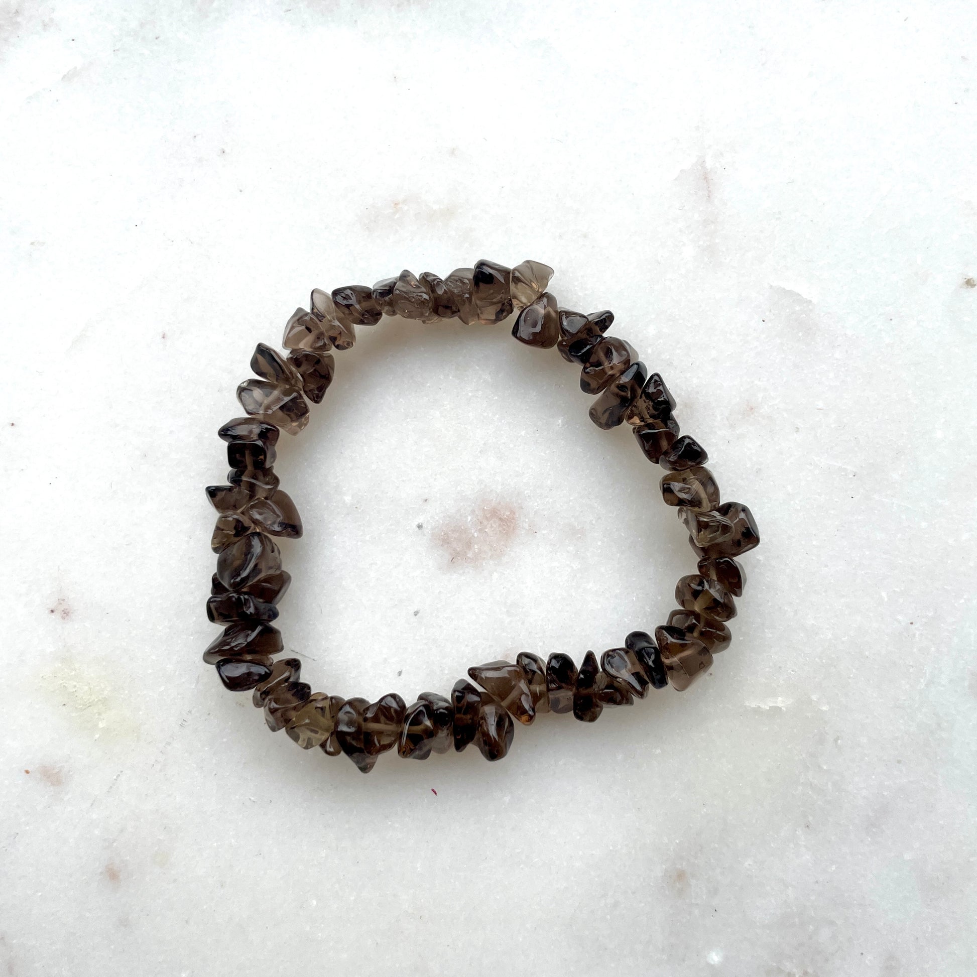 Smokey Quartz Chip bracelet