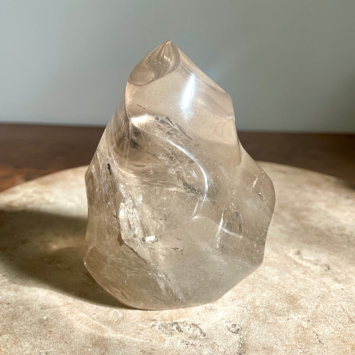 Smokey Quartz Flame 11CM