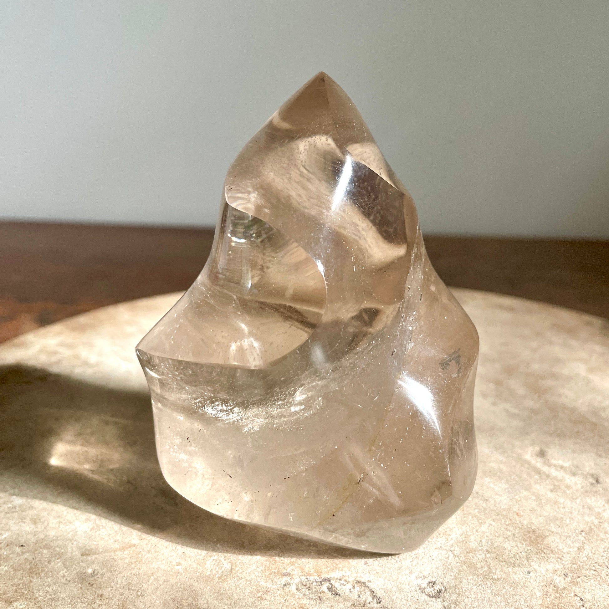 Smokey Quartz Flame 11CM