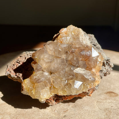 Smokey Quartz on matrix