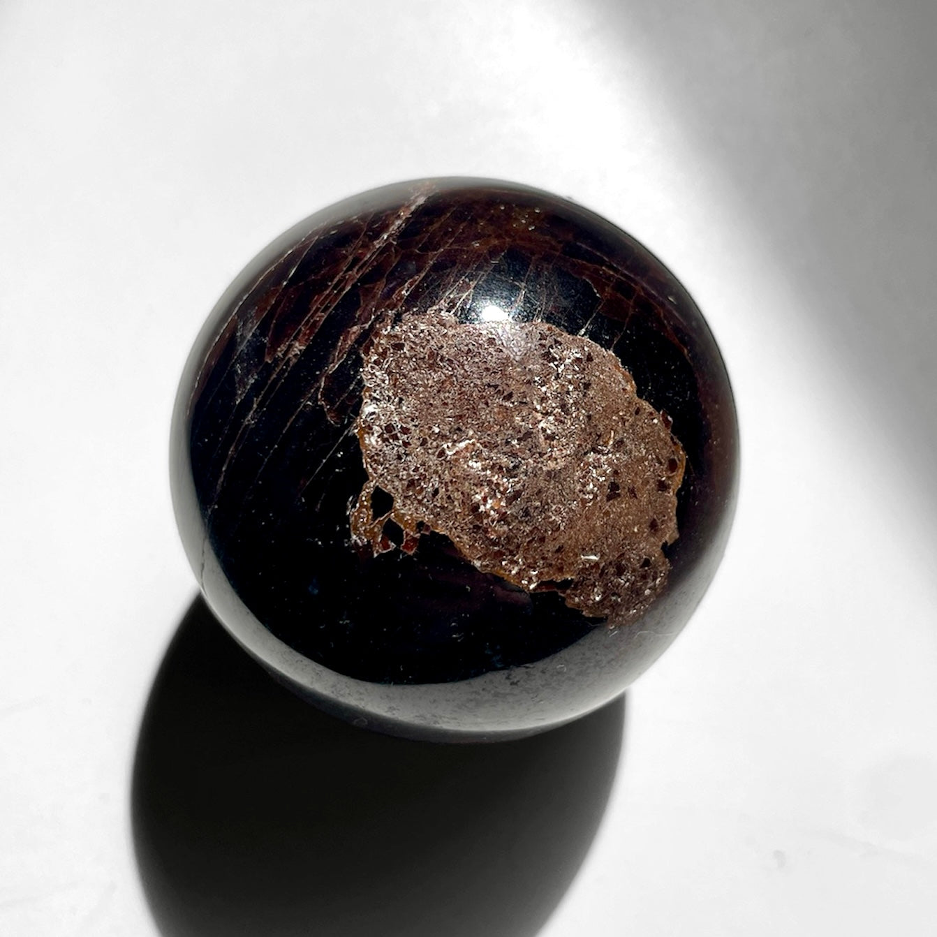Garnet Star Sphere 4.5CM