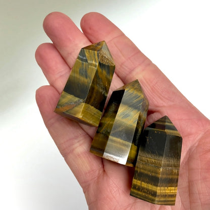 Tigers Eye mini tower 4CM