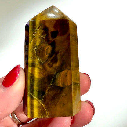 Tigers Eye Tower 6CM