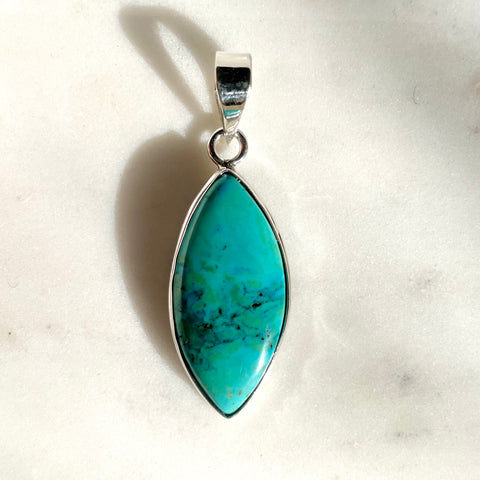 Turquoise pendant | 925 SS