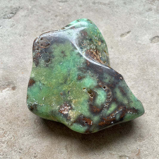 Chrysoprase palm stone 9.5CM - WA