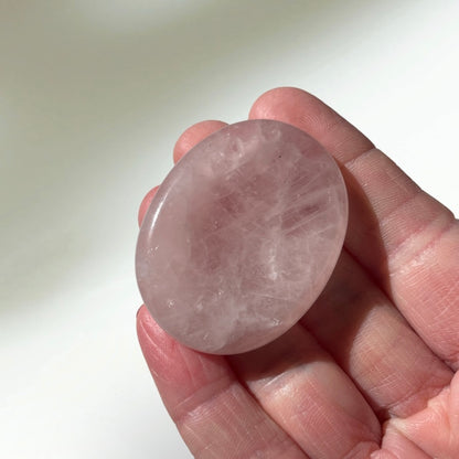 Rose Quartz Worry stone