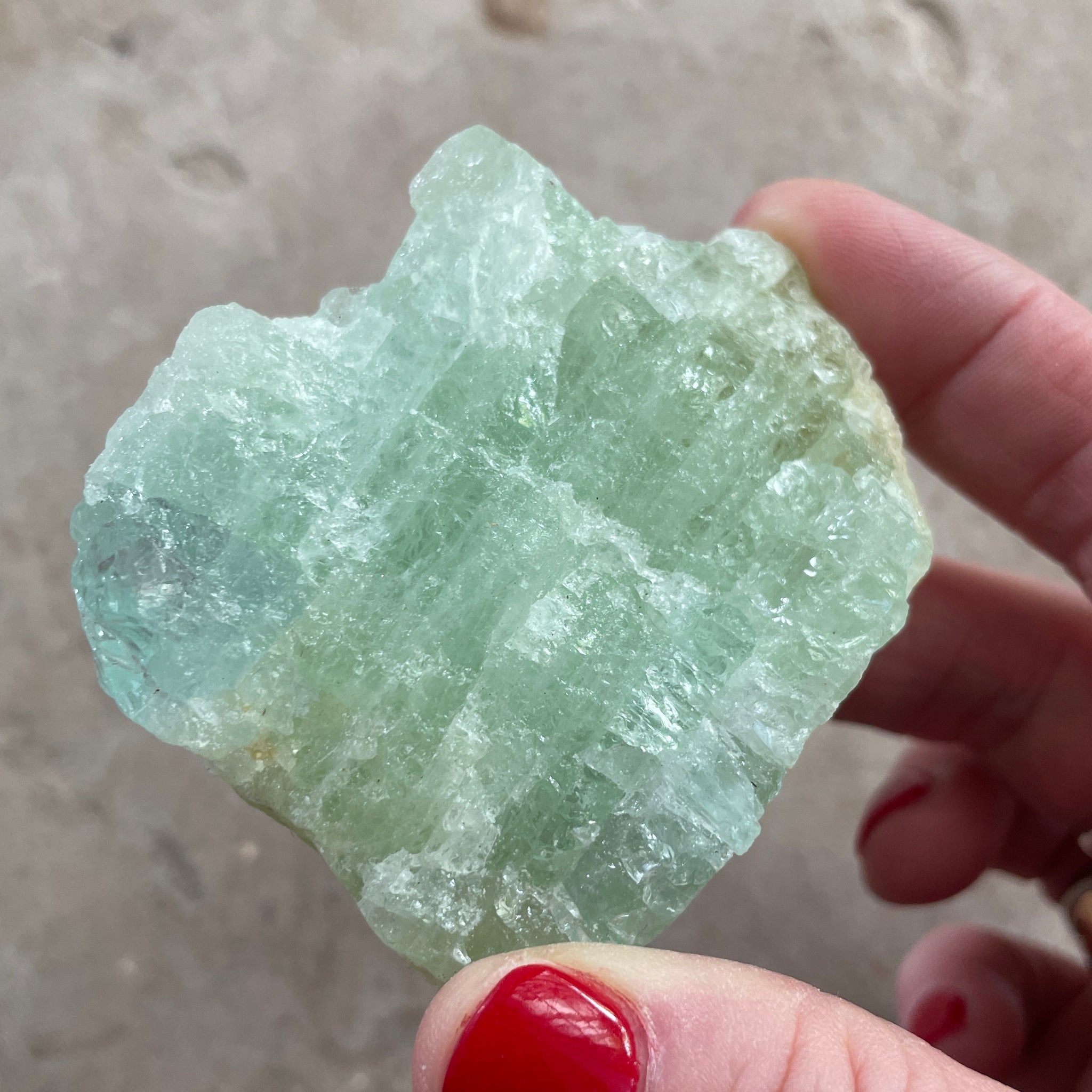 Aquamarine raw
