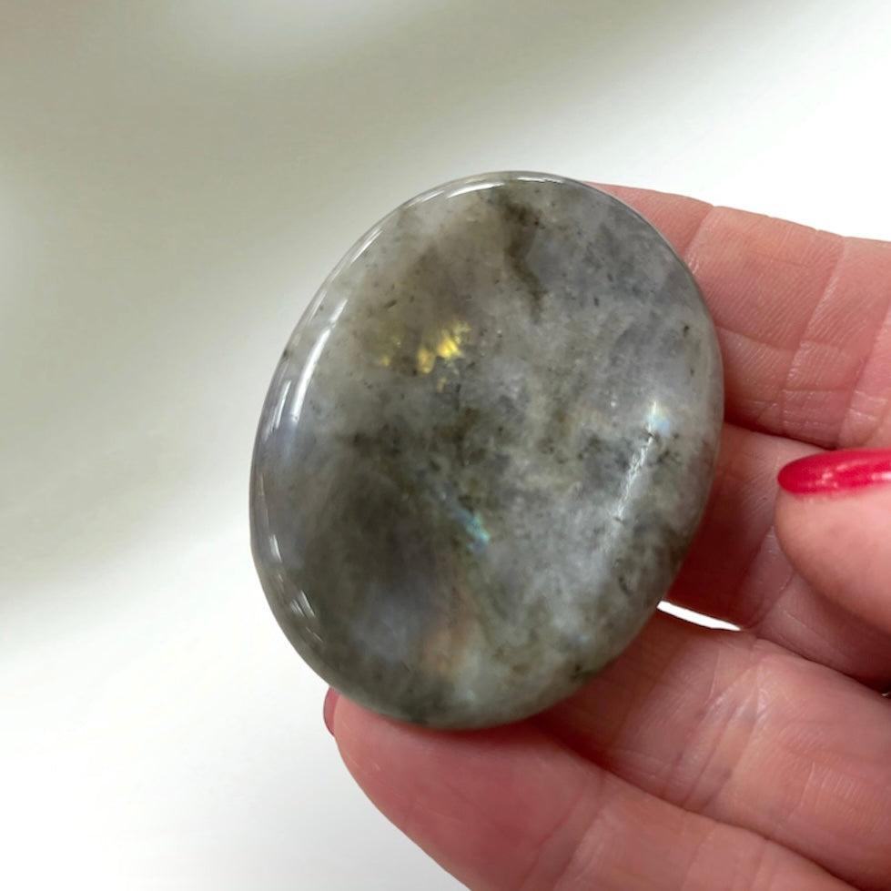 Labradorite worry stone