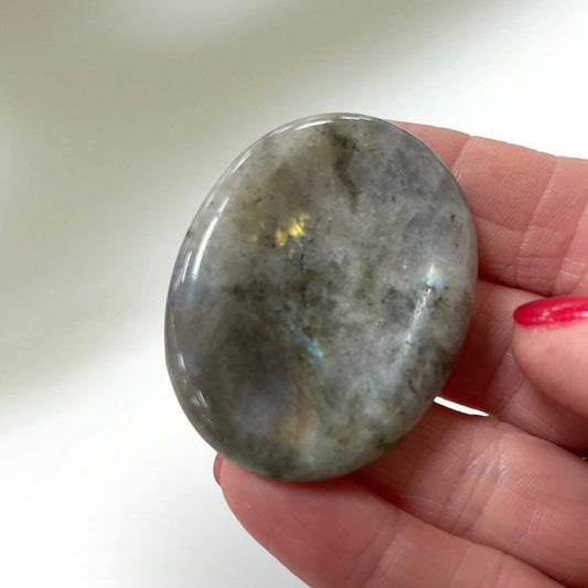 Labradorite worry stone