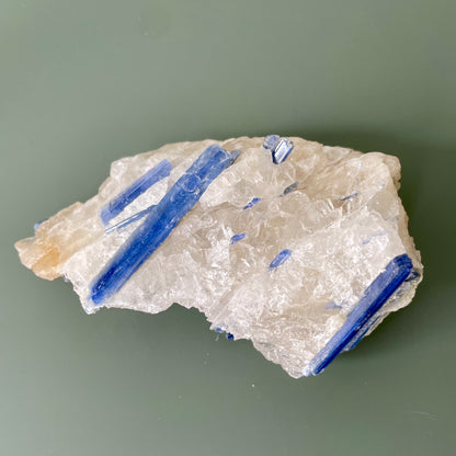 Kyanite Quartz cluster