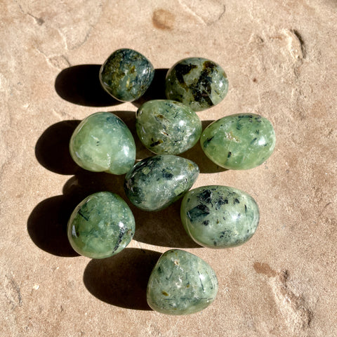 Prehnite tumbles