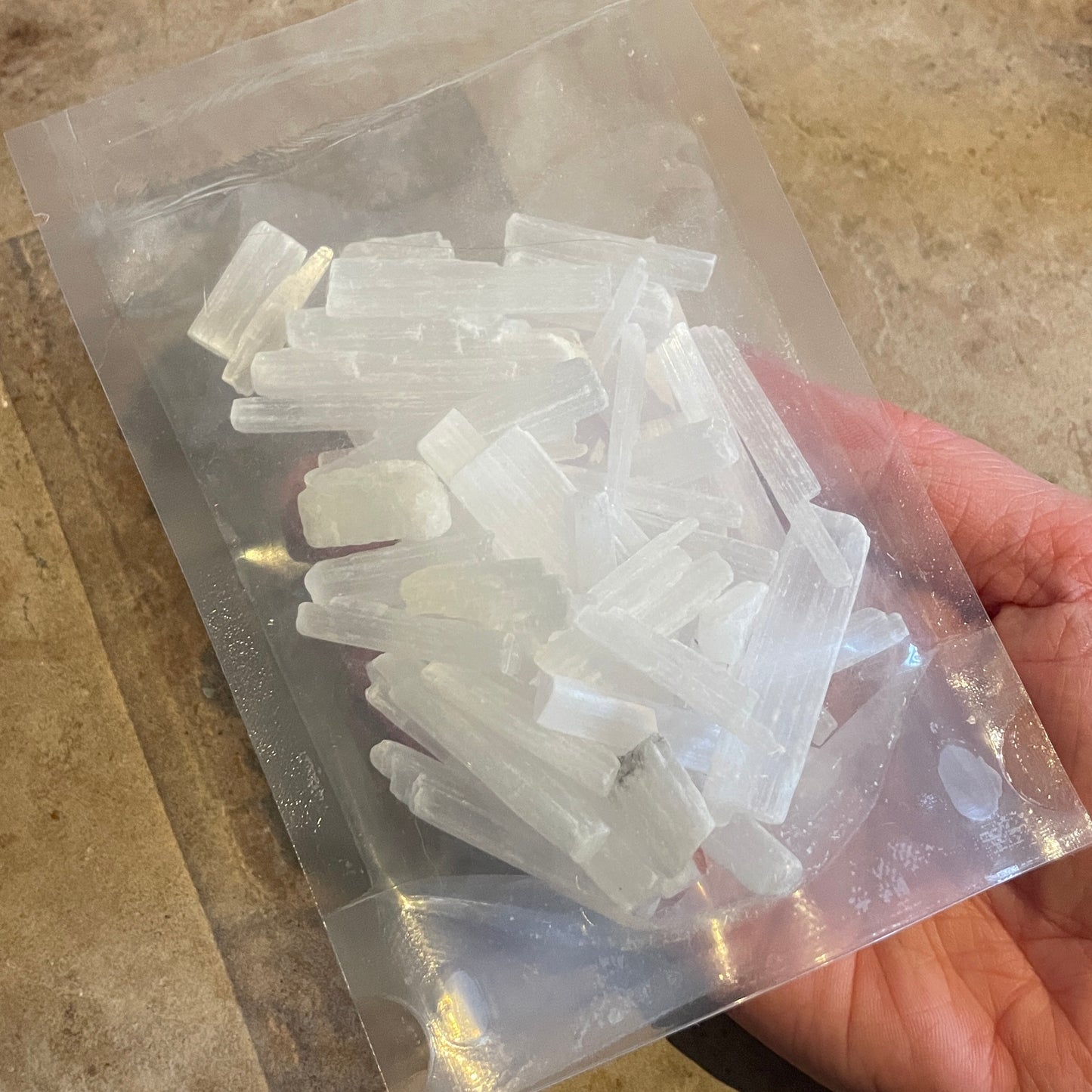 Selenite cleansing chips | 100G