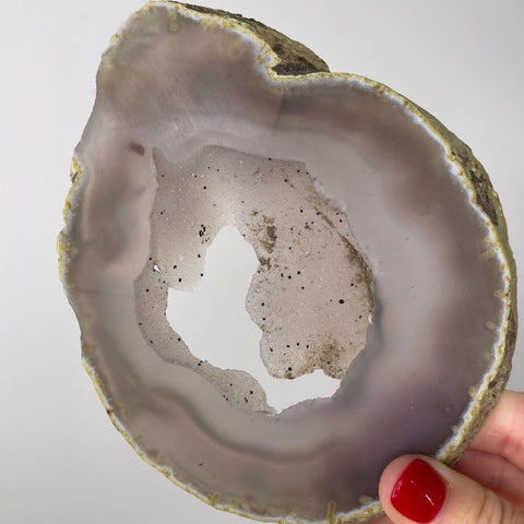 Agate slice natural 14CM