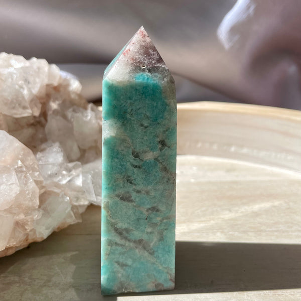 Amazonite Tower - 10cm