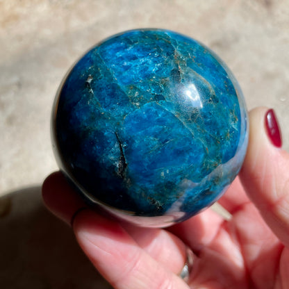 Apatite Sphere 5.5CM - A GRADE