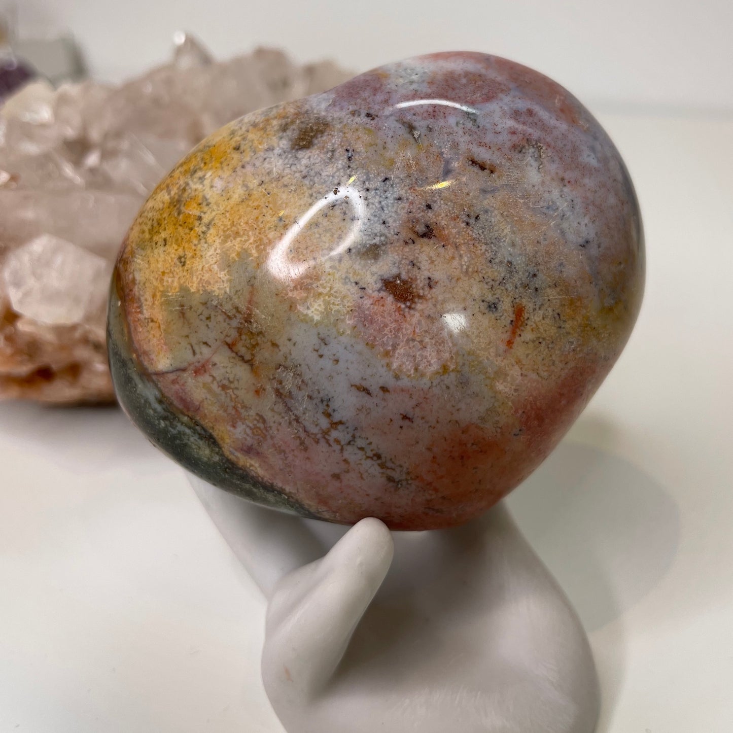 Ocean Jasper heart