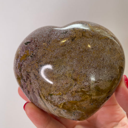 Ocean Jasper heart