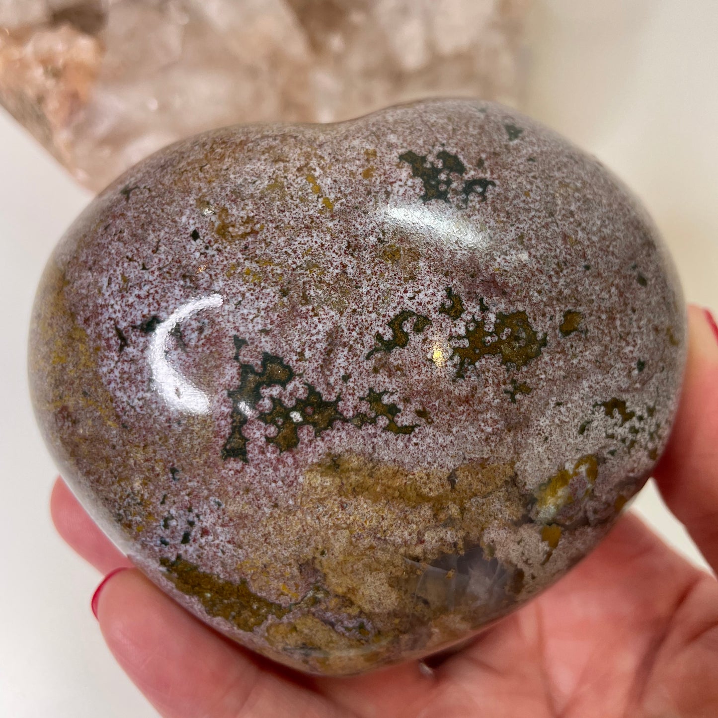 Ocean Jasper heart