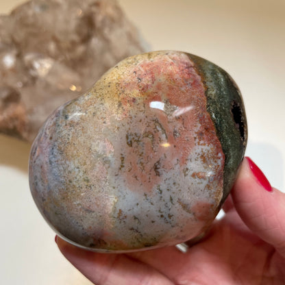 Ocean Jasper heart