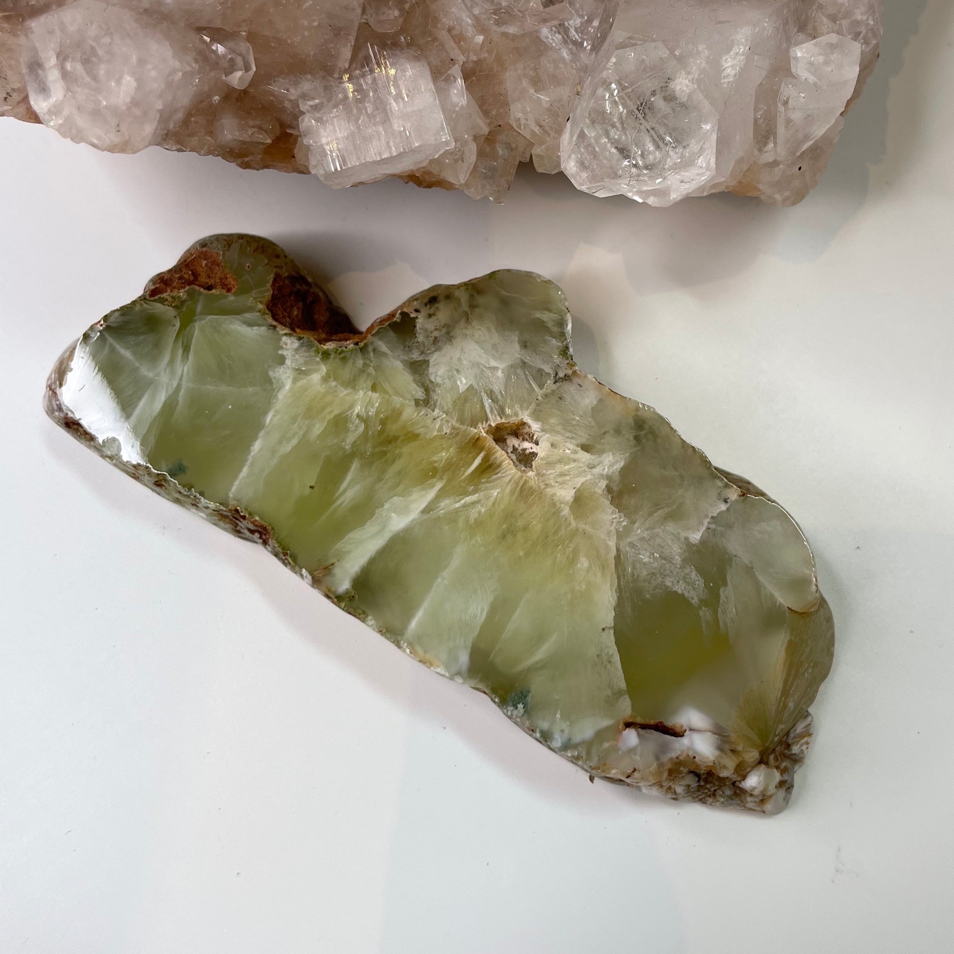 Prehnite slab 7CM