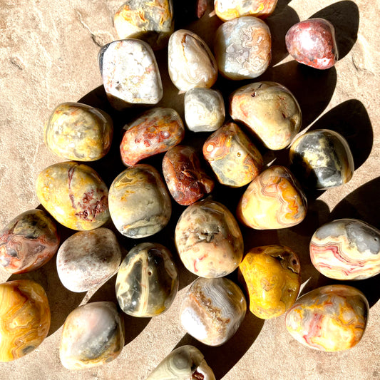 Crazy lace agate Tumbles