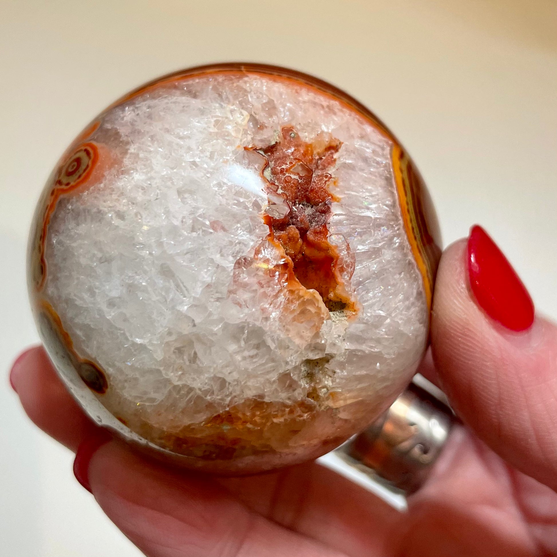 Carnelian Sphere 5CM