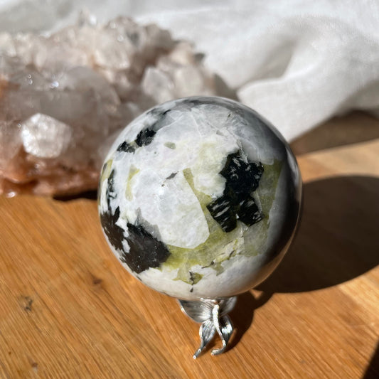 Rainbow Moonstone Sphere - 285g