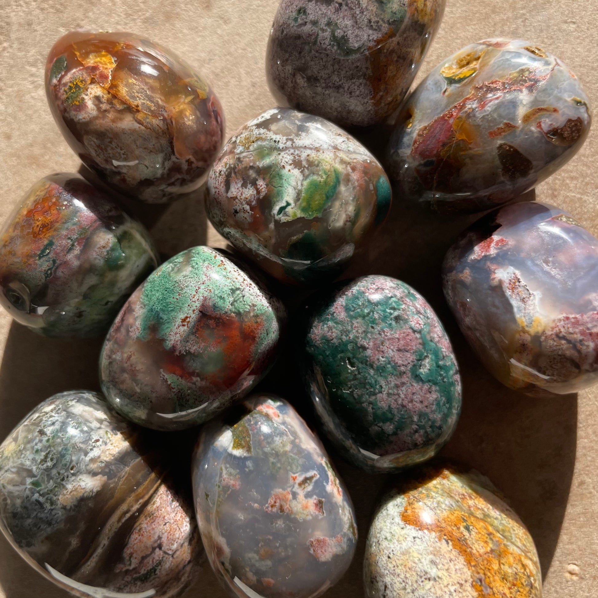 Ocean Jasper Tumbles