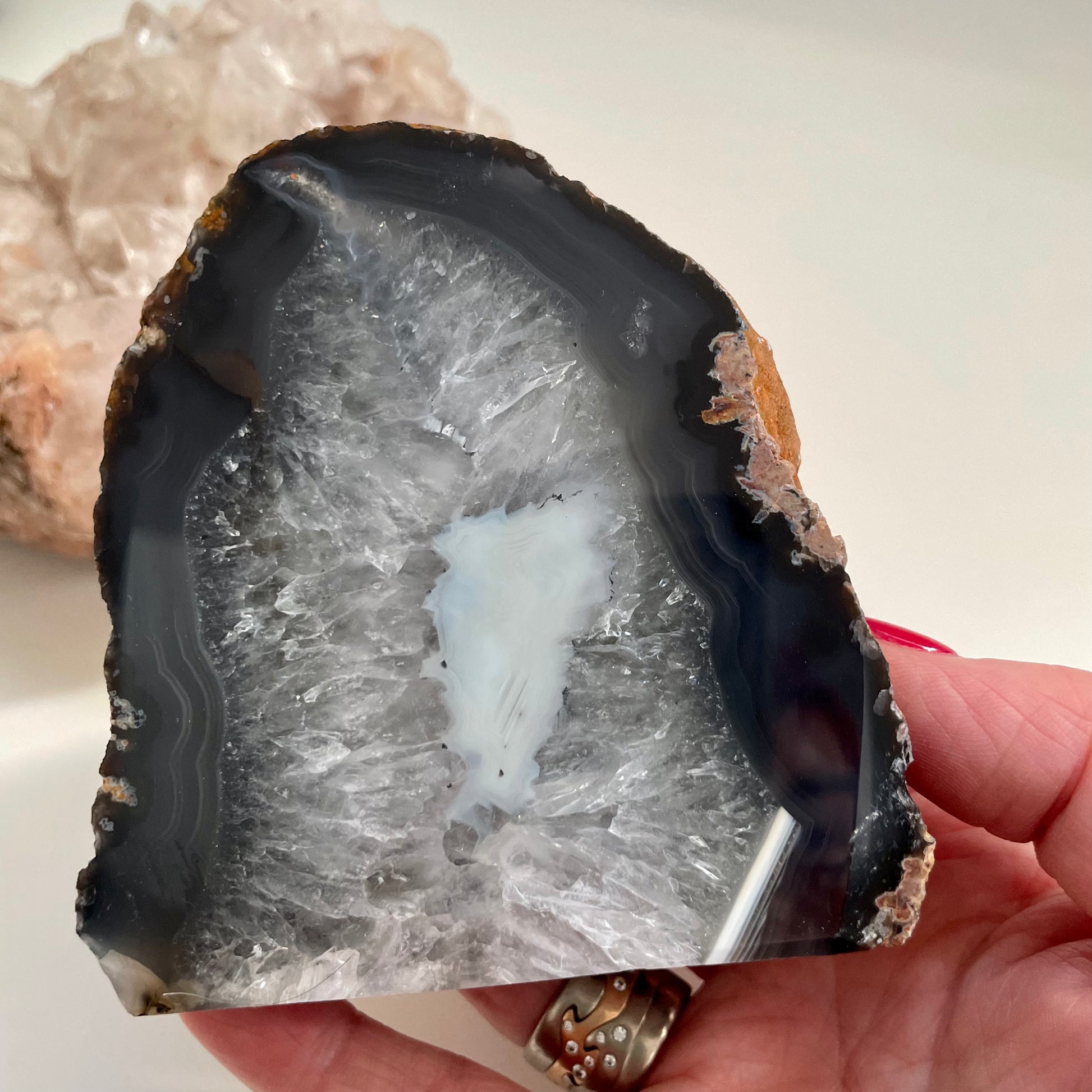 Brazilian Agate Geode