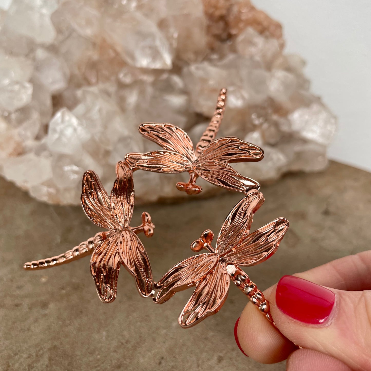 Dragonfly sphere stand - 3 colours available