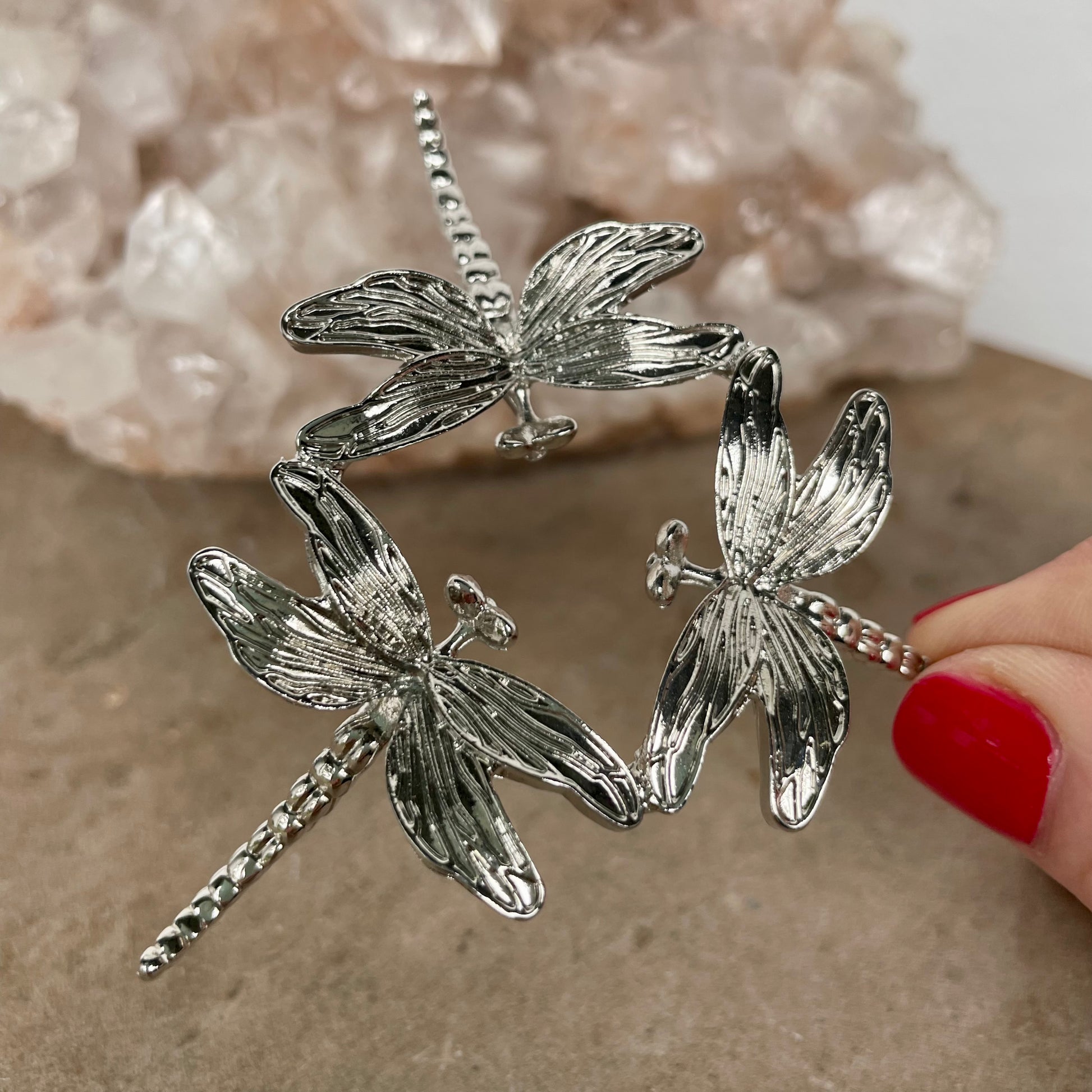 Dragonfly sphere stand - 3 colours available